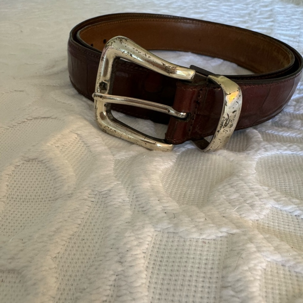 Men's Leather Trafalgar Belt